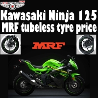 Kawasaki Ninja 125 MRF tubeless tyre price